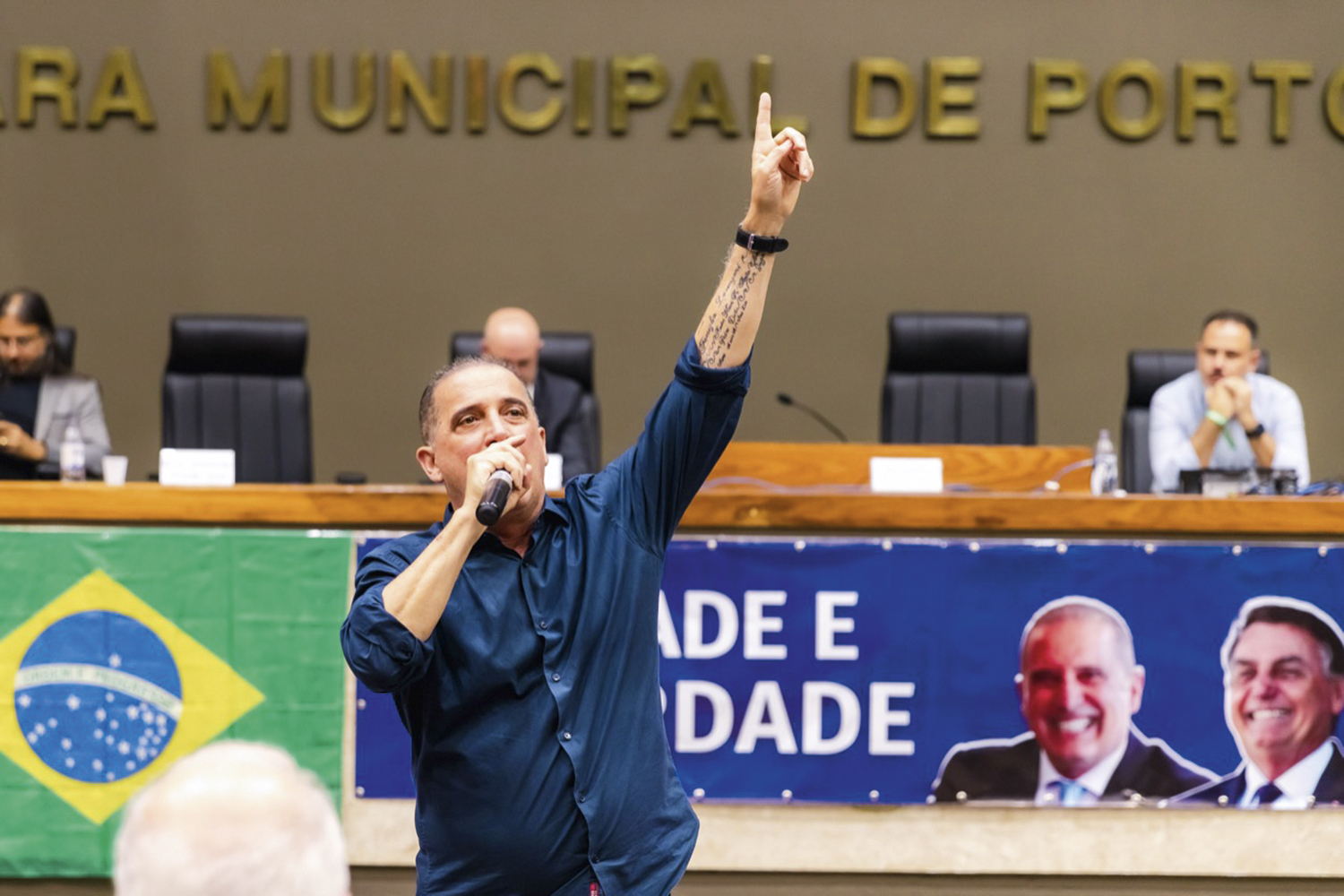 PALANQUE - Onyx Lorenzoni: o ex-ministro defende o bolsonarismo na corrida pelo governo gaúcho -