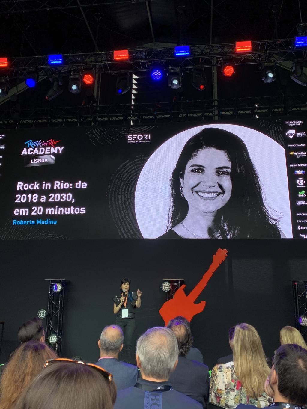 ROCK IN RIO ACADEMY 5 Roberta Medina, vice-presidente executiva do festival: relato dos desafios vividos em meio à pandemia que obrigou a dois adiamentos do evento em Lisboa