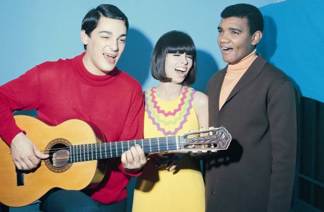 Toquinho, Nara Leão e Wilson Simonal, anos 60.