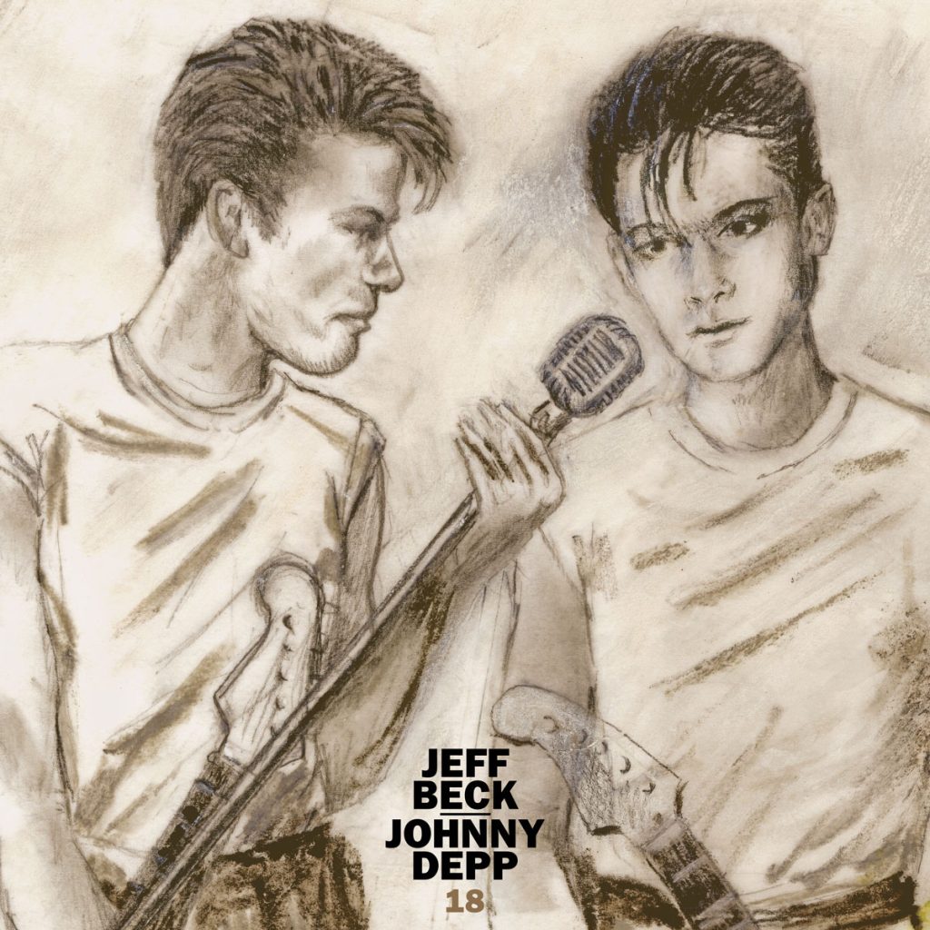 Capa do disco '18', de Johnny Depp e Jeff Beck