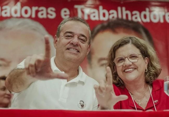 Danilo Cabral (PSB) e Teresa Leitão (PT) -