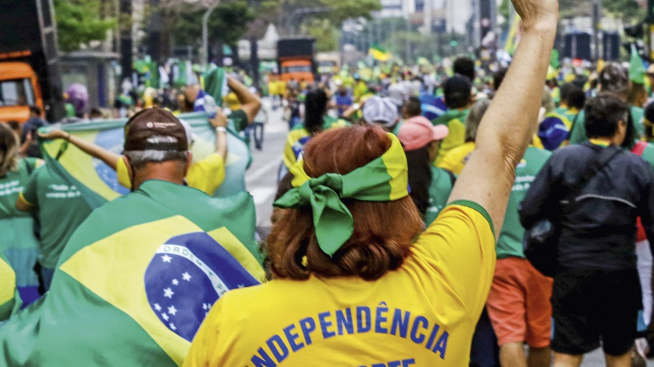 ENSAIO - A manifestação de 2021 em São Paulo: bolsonaristas querem agora levar 1 milhão de pessoas à Avenida Paulista -