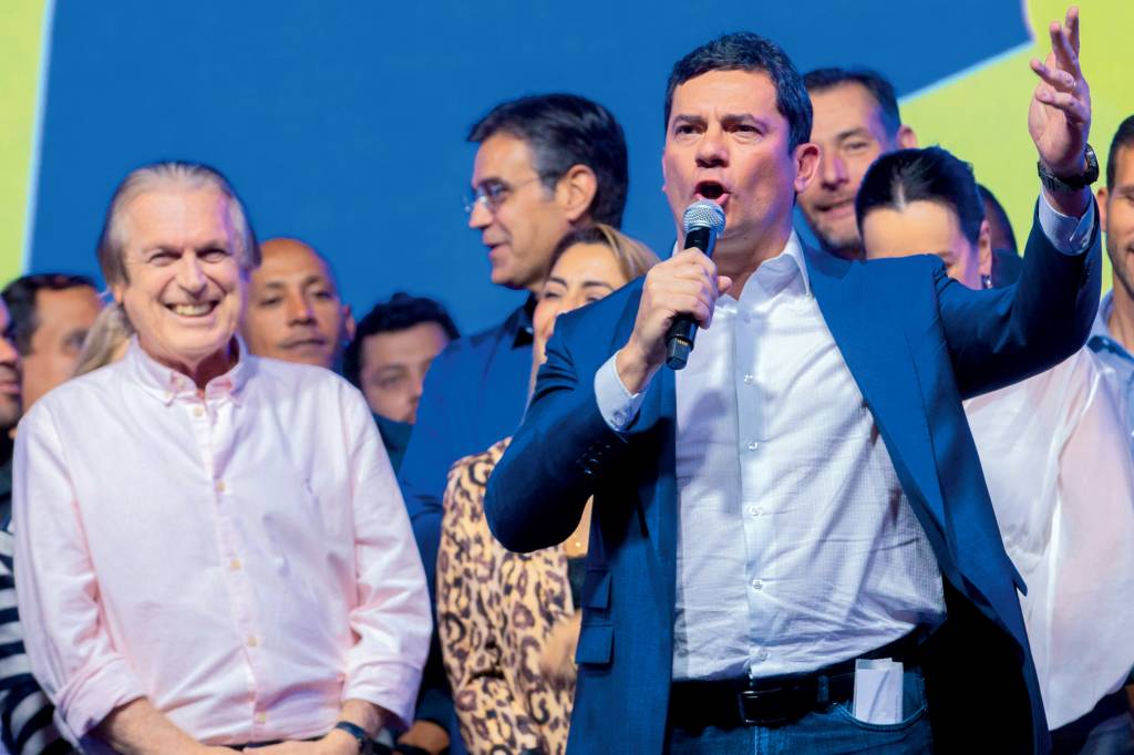 EM CASA - Moro: com a candidatura barrada em São Paulo, ele voltou para o Paraná -