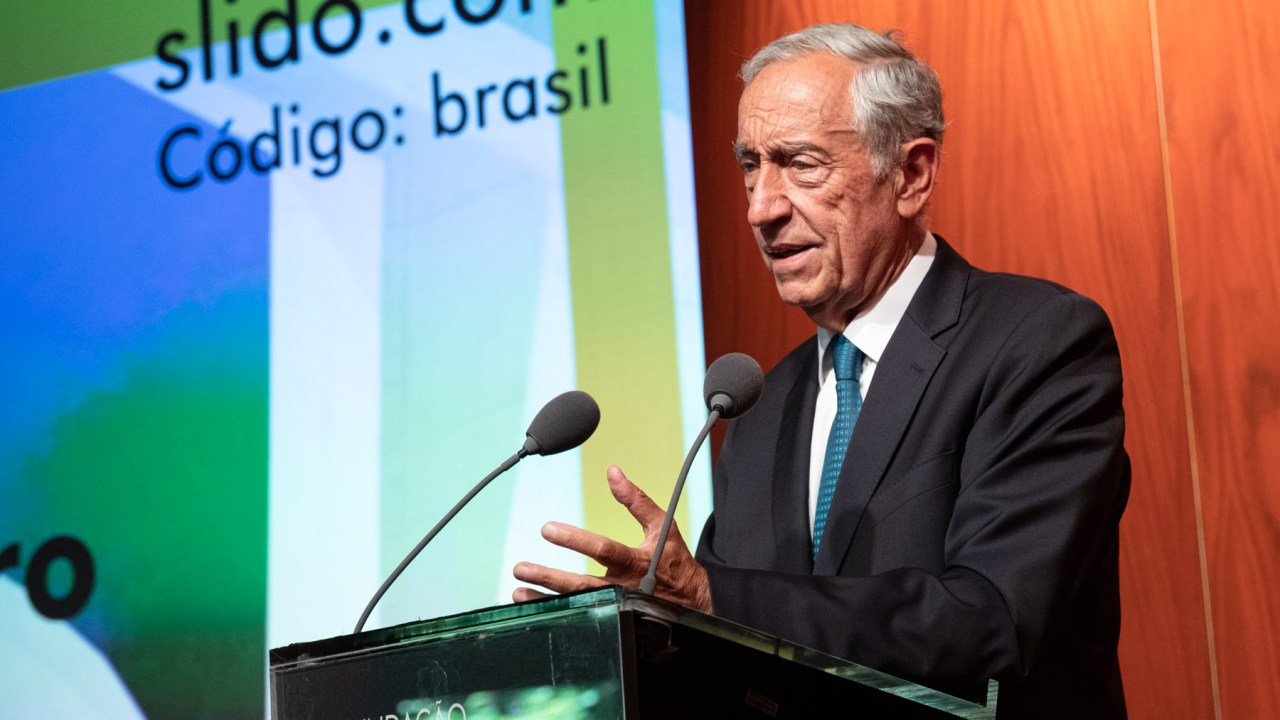 ABALO - Presidente de Portugal, Marcelo Rebelo de Sousa, tinha previsão de almoçar com Jair Bolsonaro