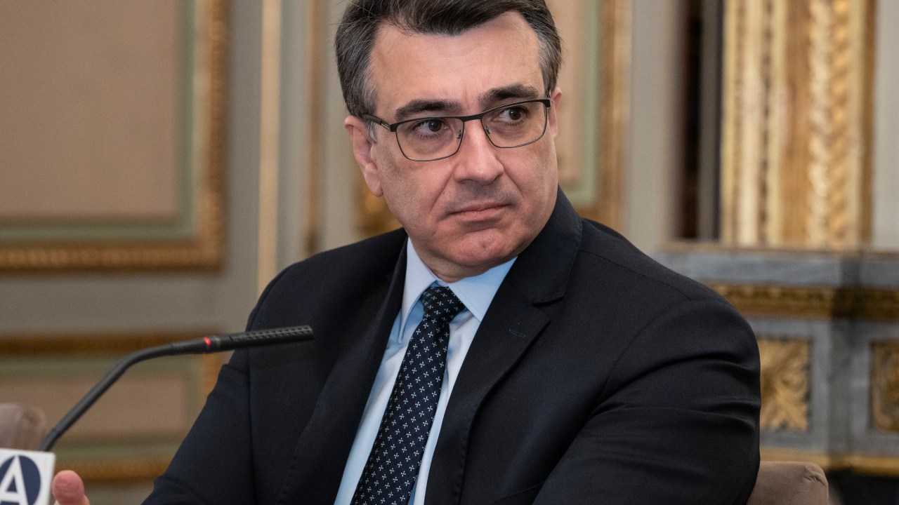 O ministro das Relações Exteriores, Carlos França -