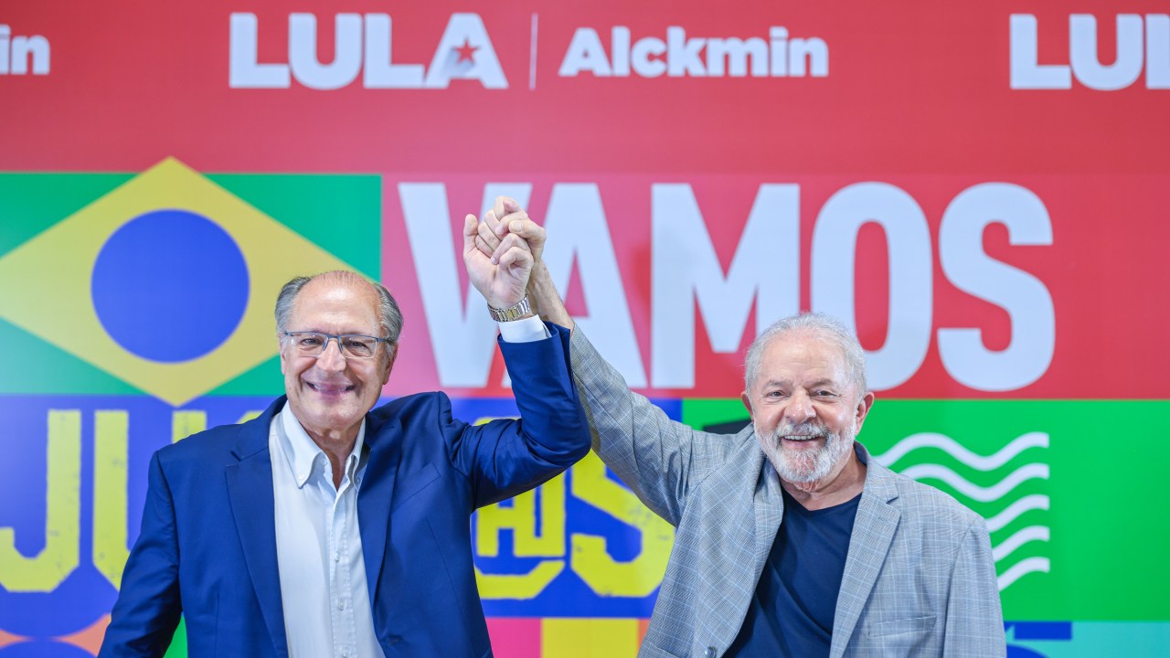 Geraldo Alckmin e Lula -