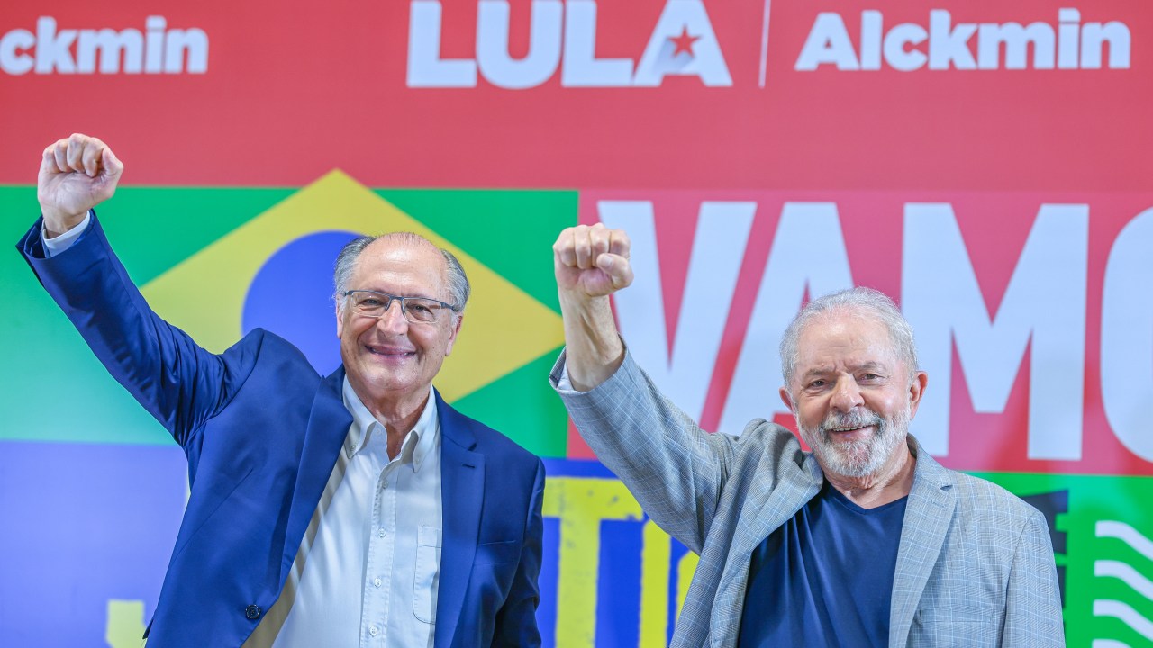 Geraldo Alckmin e Lula -