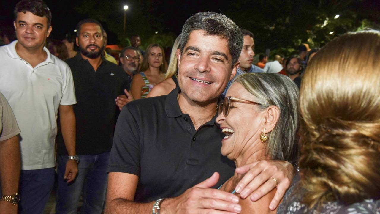 ALEGRIA - ACM Neto: chance de encerrar ciclo do PT na Bahia no primeiro turno -