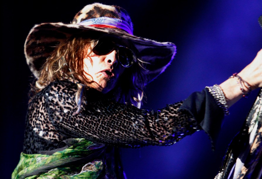 Steven Tyler, dos Aerosmith, foi novamente avô