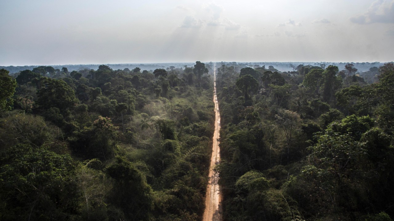 27.08.2019 - Incêndios na Amazonia - Cena na região de Guariba, estado do Mato Grosso. Foto: Jonne Roriz/VEJA