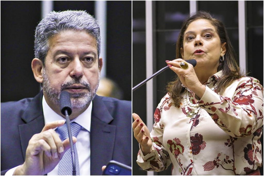 ARTICULAÇÃO - Arthur Lira e Soraya: a deputada teria recebido promessa de apoio do presidente da Câmara para ocupar a vaga no TCU -