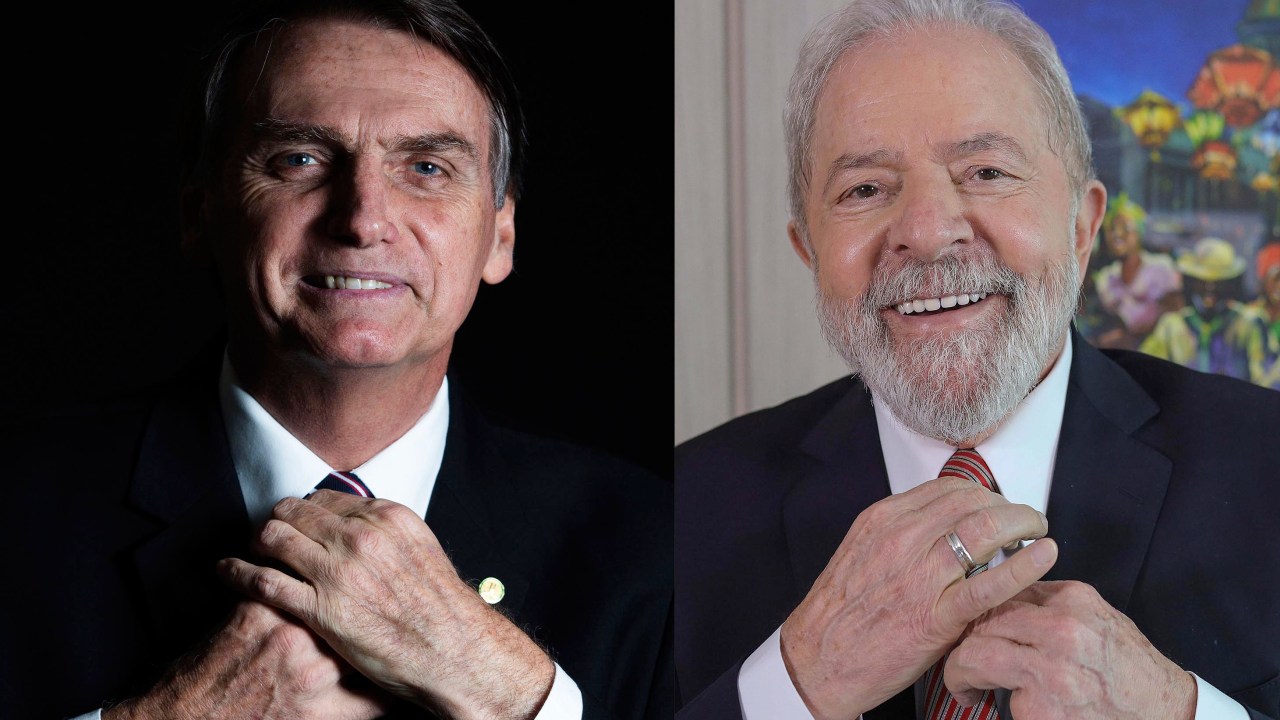 Jair Bolsonaro em 2021 Foto:Cristiano MarizLula em 2022 Foto:Ricardo Stuckert