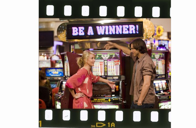 Cameron Diaz e Ashton Kutcher no Filme "Jogo de Amor em Las Vegas", de Tom Vaughan, 2007.