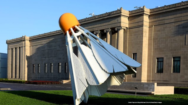 Claes Oldenburg, Artista Plástico, escultura em Kansas, EUA.