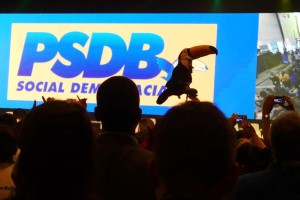 Convenção do PSDB em 2015, quando o partido ainda era protagonista no cenário nacional