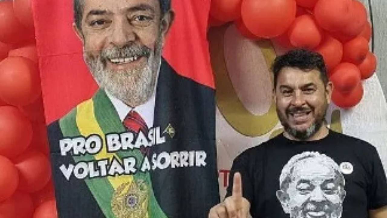O guarda municipal Marcelo Arruda foi morto com dois tiros, enquanto comemorava seus 50 anos