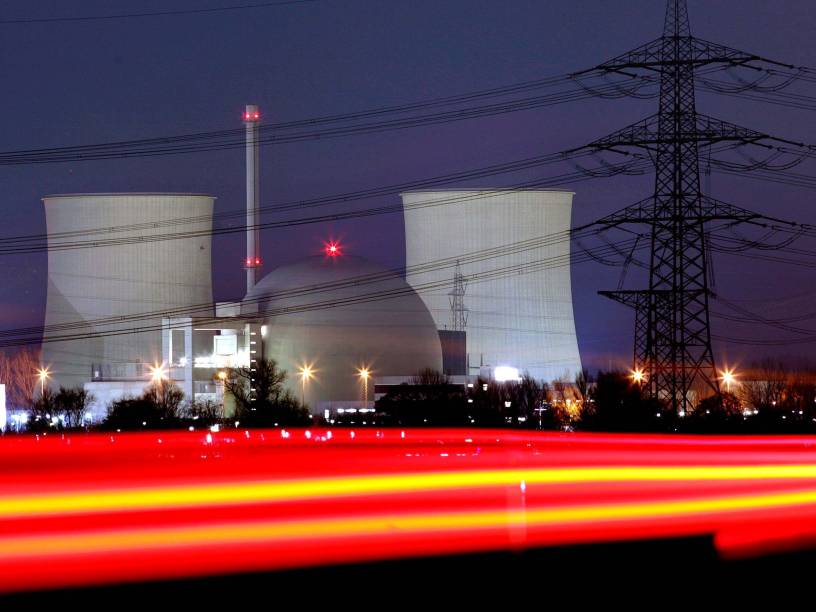 Usina nuclear Biblis, ao sul de Frankfurt, no centro da Alemanha, 10/06/2019 . Usina nuclear Biblis, ao sul de Frankfurt, no centro da Alemanha, 10/06/2019 .