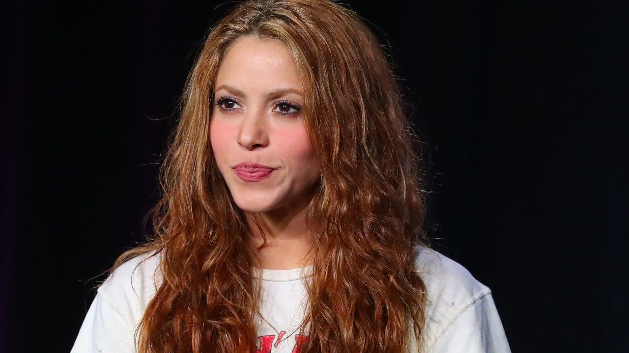 MIAMI, FL - JANUARY 30: Shakira during the Pepsi Super Bowl LIV Halftime show press conference on January 30, 2020 at the Hilton Downtown Miami in Miami, FL. (Photo by Rich Graessle/PPI/Icon Sportswire via Getty Images)