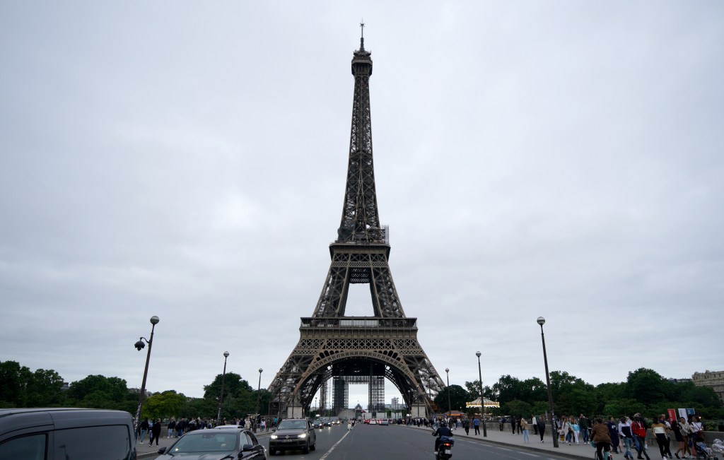 A general view of The Eiffel Tower, Paris. Picture date: Thursday May 26, 2022. (Photo by Peter Byrne/PA Images via Getty Images)