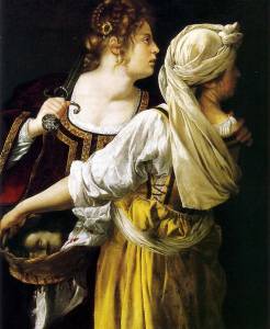 Giuditta con la sua Ancella, de Artemisia Gentileschi