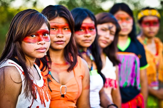 Povos Indígenas da Aldeia Laranjeira Nhanderu, na região de Cristalina, Mato Grosso do Sul. 2012