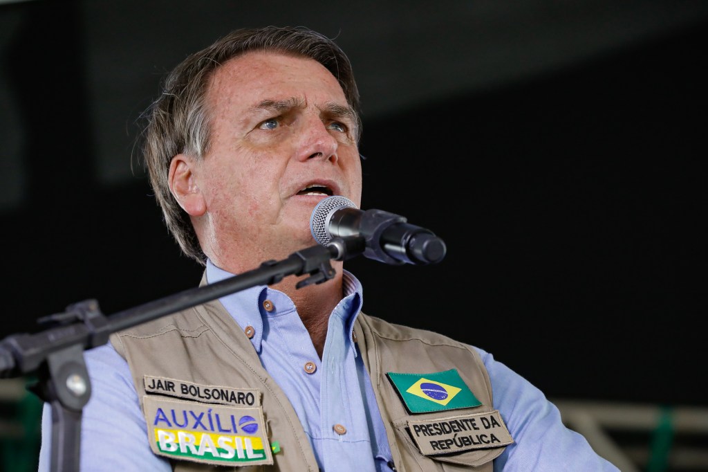 O Presidente da República, Jair Bolsonaro -