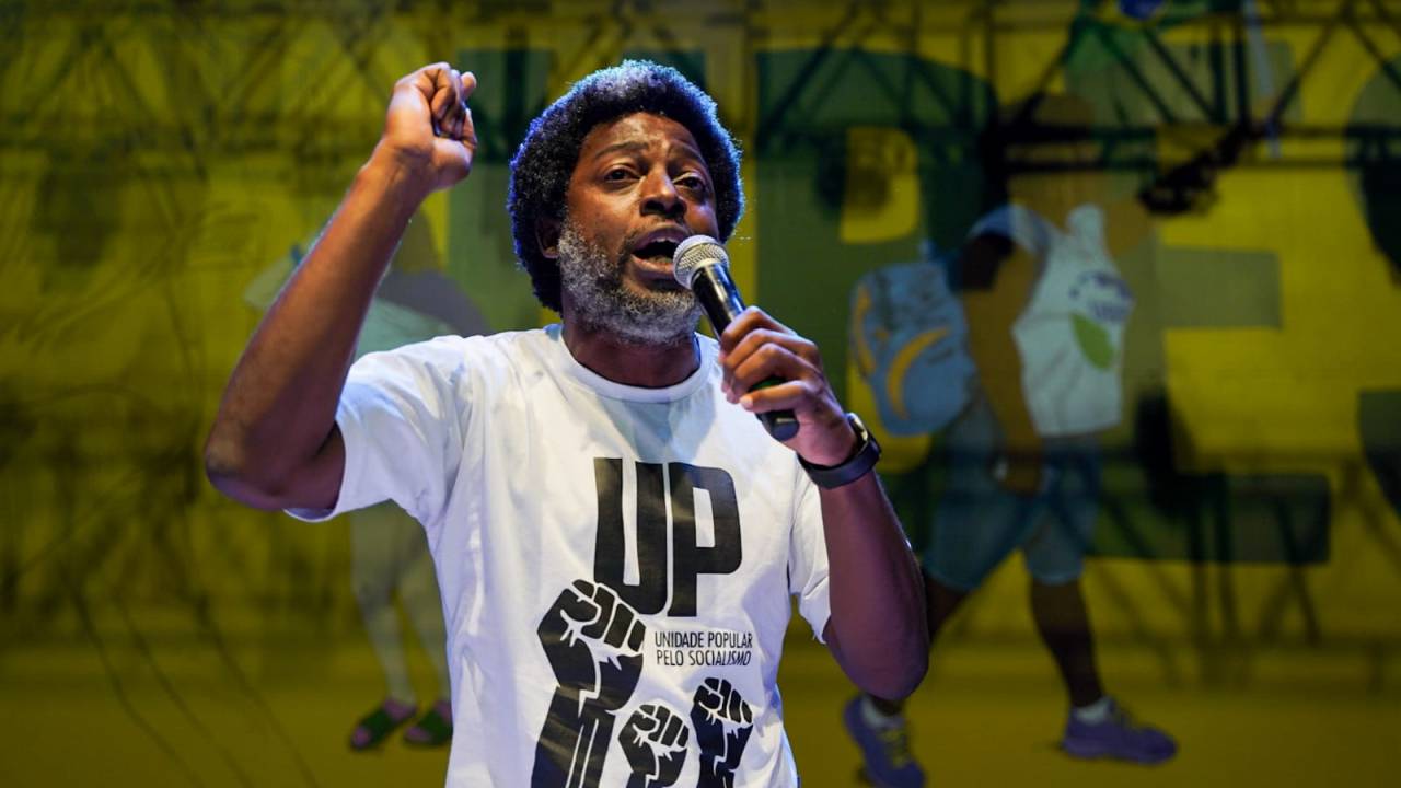 Leonardo Péricles, candidato presidencial do Partido Unidade Popular (UP) -