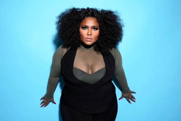 Lizzo, cantora, compositora, happer, norte americana, 2019. Lizzo, cantora, compositora, happer, norte americana, 2019.