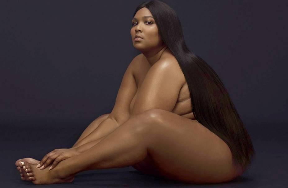 Lizzo, cantora, compositora, happer,  norte americana, 2019.