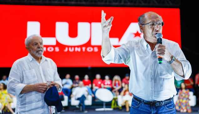 Geraldo Alckmin, pré-candidato `a vice presidente, durante ato público “Juntos por Pernambuco e pelo Brasil”, em Recife (PE), no Classic Hall. 21/07/2022