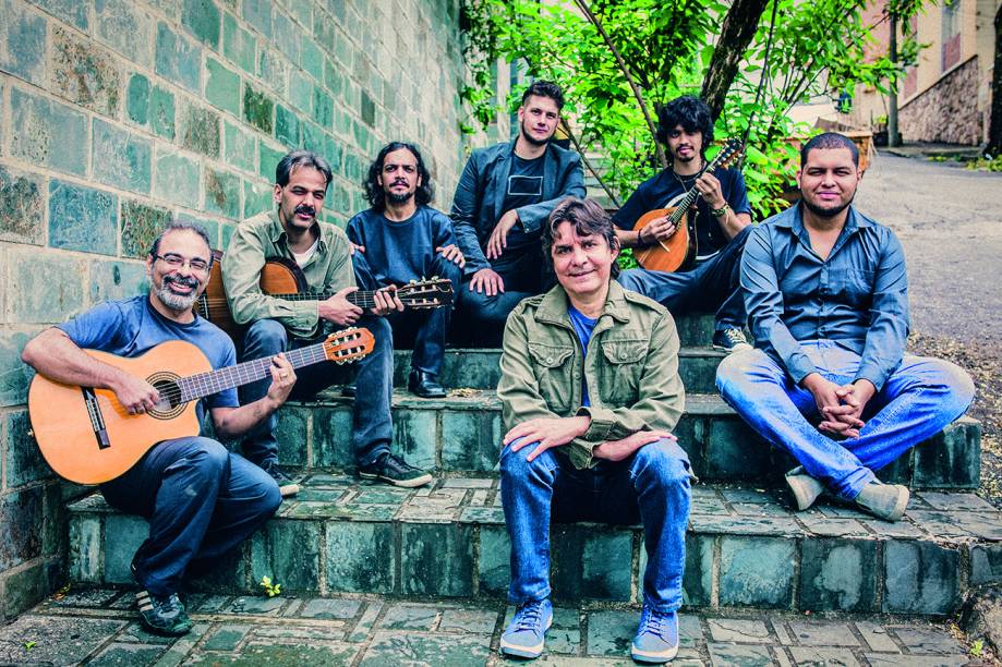 Lô Borges, músico, cantor e compositor mineiro, com sua banda. 12/01/2016.