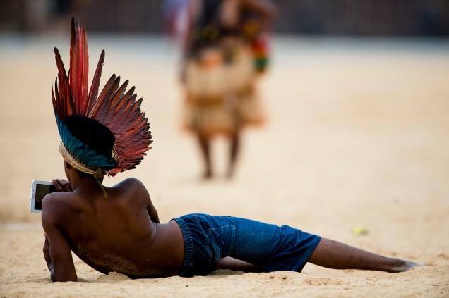 Jogos Mundiais dos Povos Indígenas, realizado em Palmas, Tocantins. 2022.