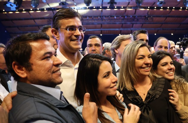 Rodrigo Garcia governador e candidato `a reeleição de São Paulo pelo PSDB, faz campanha eleitoral pelo interior. 06/2022.