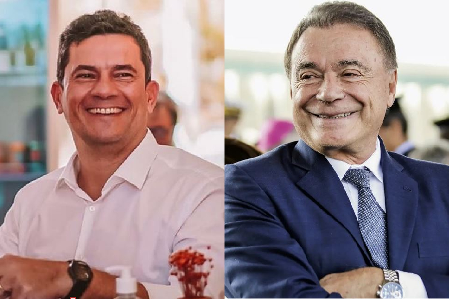 Sergio Moro e Álvaro Dias -