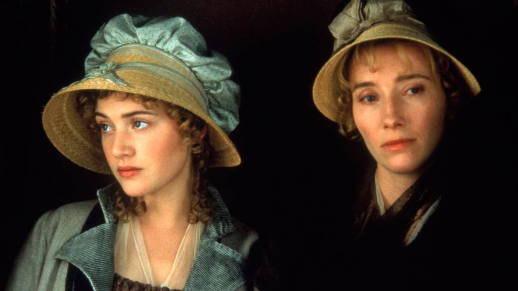 Kate Winslet e Emma Thompson em 'Razão e Sensibilidade'