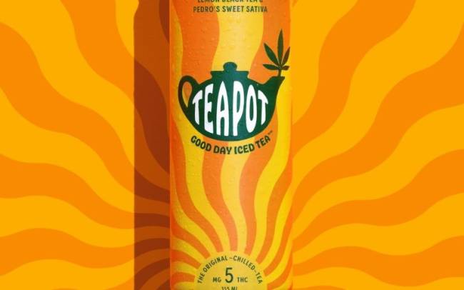 O chá Teapot é feito com cannabis pela Boston Beer Company -