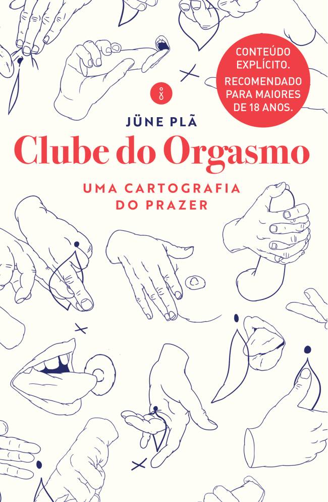 Capa do livro 'Clube do Orgasmo', de Jüne Plã -