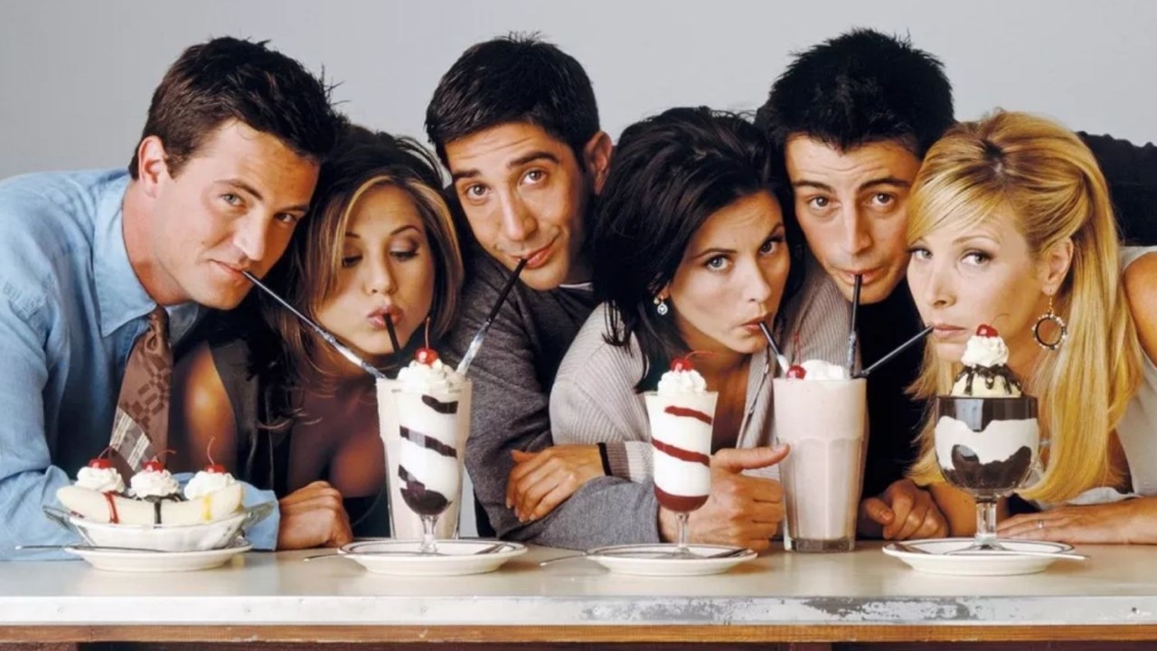O elenco da série Friends