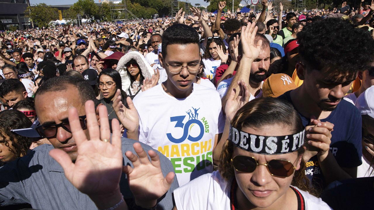 A POLÍTICA DA FÉ - Marcha para Jesus em São Paulo: a internet infla a força conservadora do eleitorado evangélico -