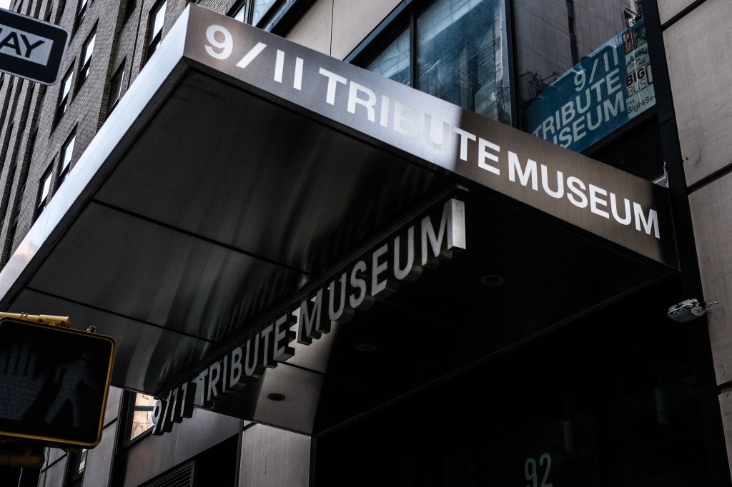 NEW YORK, NY - AUGUST 18: The exterior of the 9/11 Tribute Museum is seen on August 18, 2022 in New York City. The 9/11 Tribute Museum has announced its closure due to financial woes stemming from a lack of visitors during the COVID-19 pandemic. Stephanie Keith/Getty Images/AFP (Photo by STEPHANIE KEITH / GETTY IMAGES NORTH AMERICA / Getty Images via AFP)