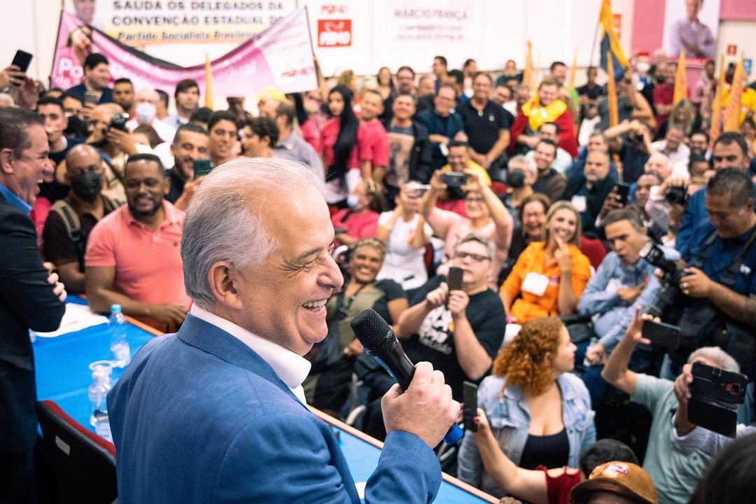 O ex-governador de São Paulo, Marcio França -