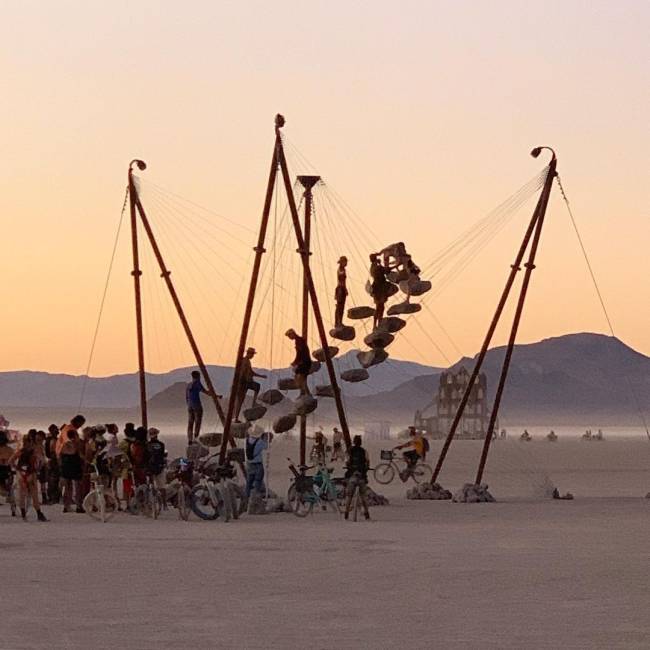 Festival Burning Man, em 2019 -