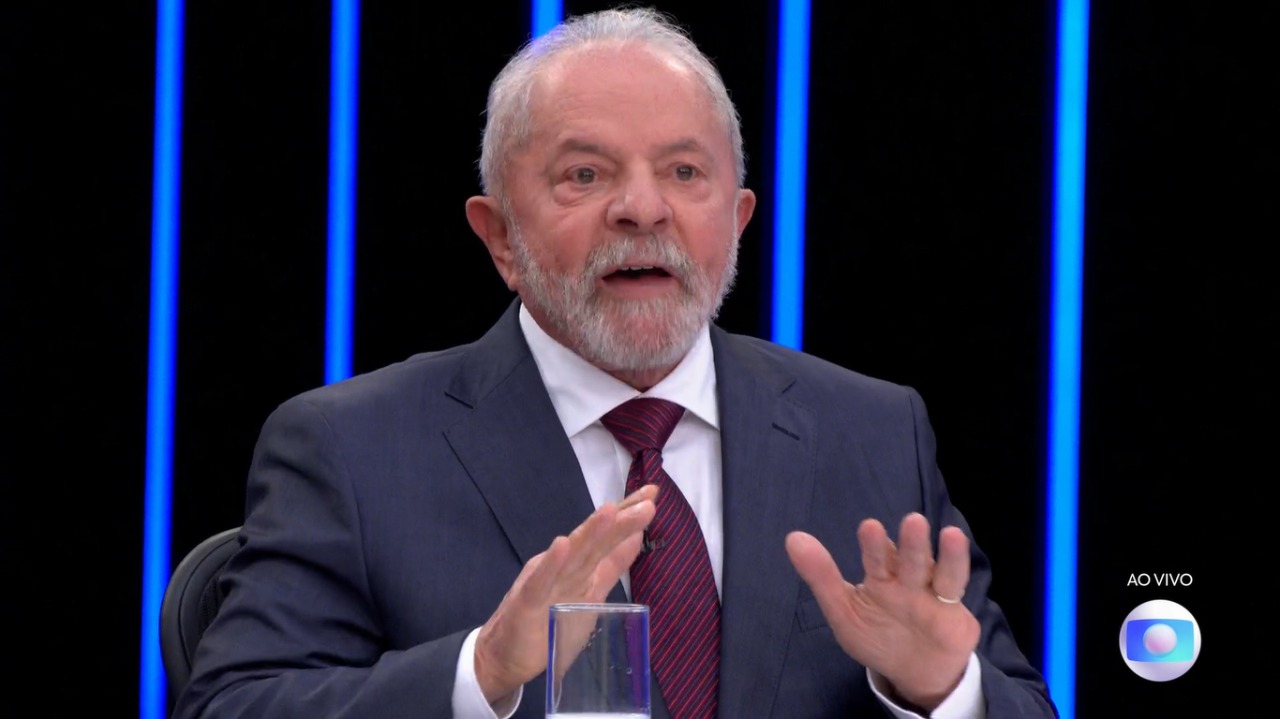 O ex-presidente Luiz Inácio Lula da Silva (PT) concede entrevista ao Jornal Nacional, da TV Globo