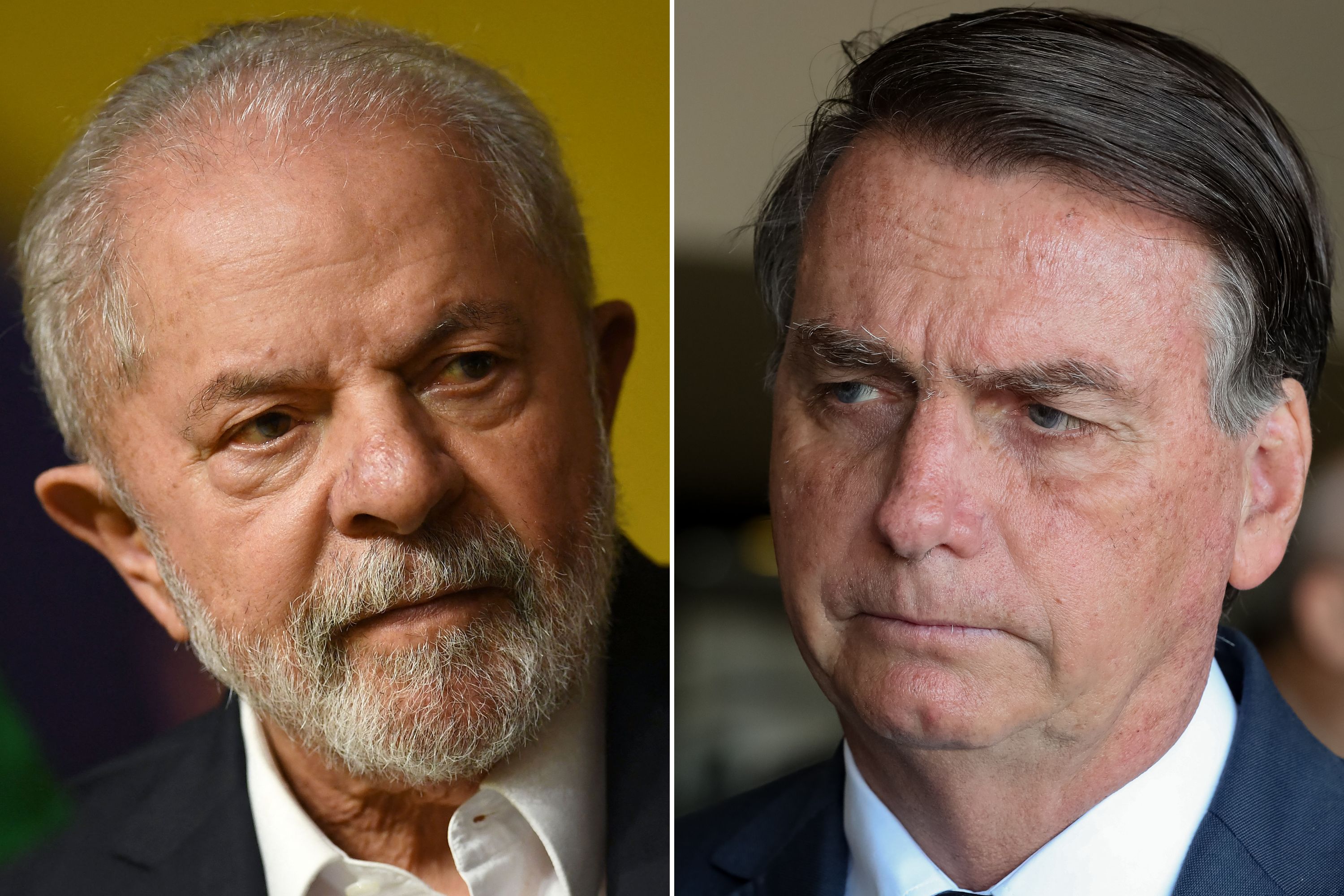 .Lula and Jair Bolsonaro -