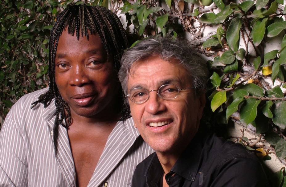 Milton Nascimento e Caetano Veloso. 2000.
