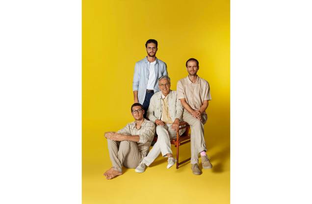 Caetano Veloso, Moreno Veloso, Zeca Veloso, Tom Veloso, Salvador-BA, 15/01/2018. Caetano Veloso, Moreno Veloso, Zeca Veloso, Tom Veloso, Salvador-BA, 15/01/2018.