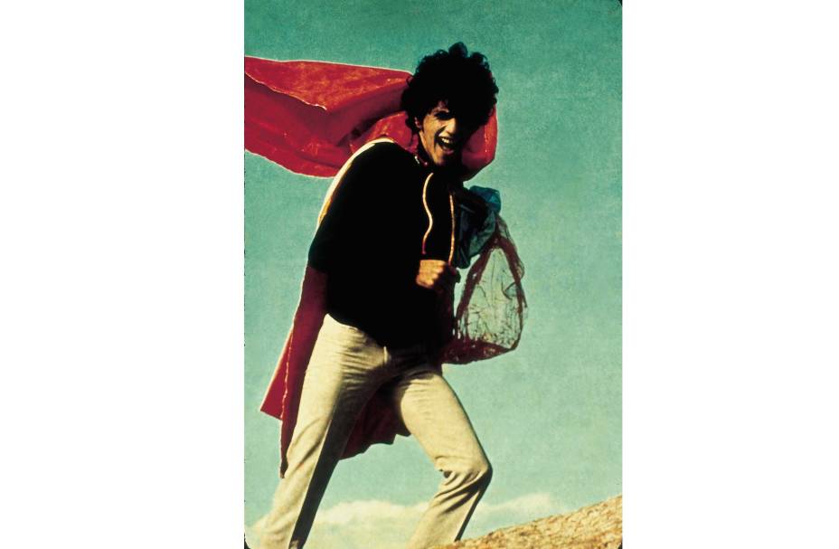Caetano Veloso na mostra "Tropicália - Uma Revolução na Cultura Brasileira". (1967 - 1972)" no MAM, Rio de Janeiro.