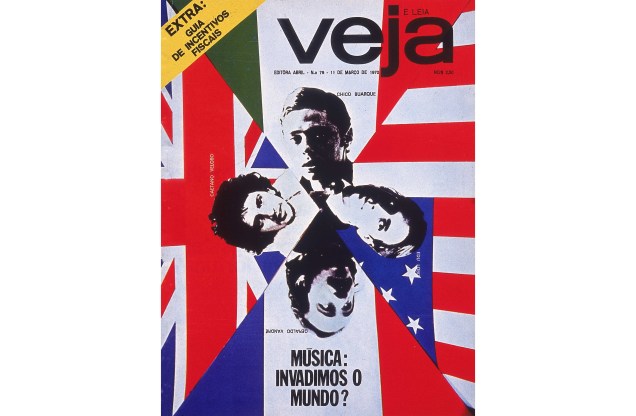 Capa da revista Veja, edição 79, de 11/03/1970.