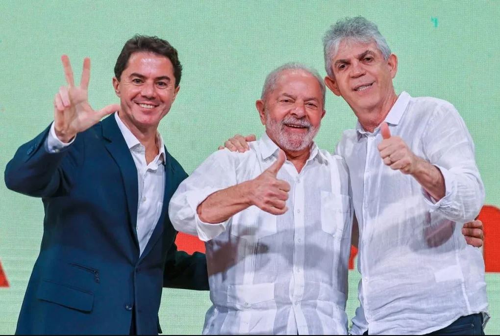 Veneziano, Lula e Ricardo Coutinho -
