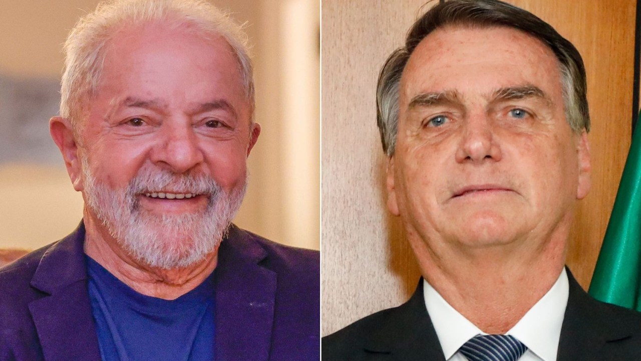 Ex-presidente Lula e presidente Bolsonaro